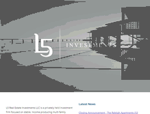 Tablet Screenshot of l5invest.com